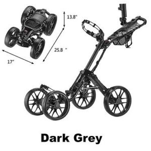 Caddytek Super-Light One-Click Folding 4 whee...