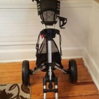 Caddytek superlite deluxe golf  4 wheel push ...