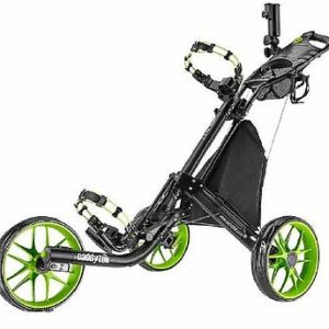3-Wheel Fold Outdoor Indoor Golf Club Push Ca...