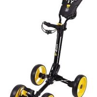New Hot-Z Golf 4.0 4 Wheel Push Cart Black