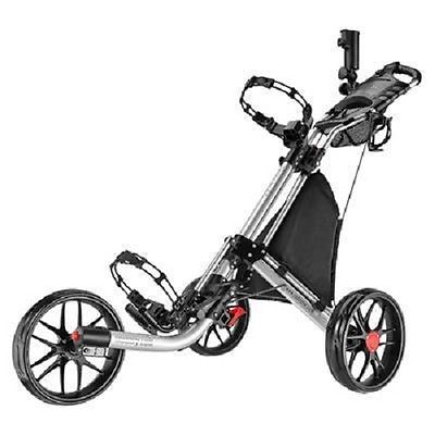 Silver CaddyLite EZ-Fold 3 Wheel Golf Push Ca...