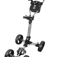 New Hot-Z Golf 4.0 4 Wheel Push Cart Silver