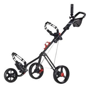 CaddyTek SuperLite Deluxe Golf Push Cart