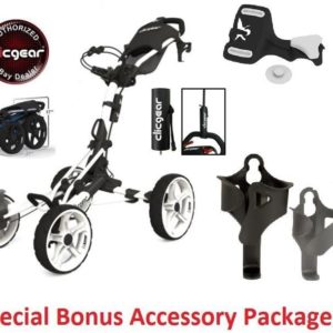 NO TAX! New Clicgear Model 8 8.0 White Four W...