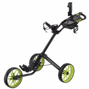 CaddyTek Deluxe Quad-Fold Golf Push Cart - Ca...