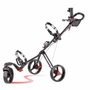 Caddytek SuperLite Deluxe 3 Wheel Golf Push C...