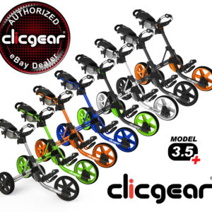 Clicgear 3.5+ Golf Push Cart - Pick Your Colo...
