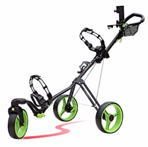 Caddytek SuperLite Deluxe 3 Wheel Golf Push C...