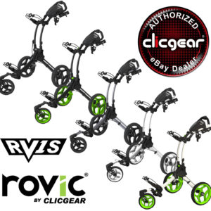 Rovic RV1S Golf Push Cart - Pick Your Color -...