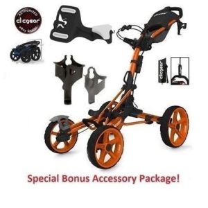 NO TAX! Clicgear 8.0 Model 8 Orange Four Whee...