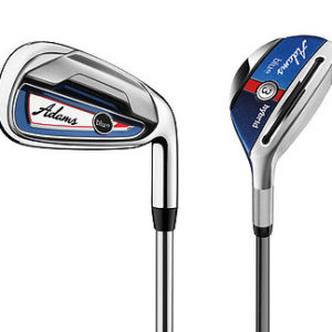 Adams Blue Combo Irons Set Graphite 3,4Hybrid...